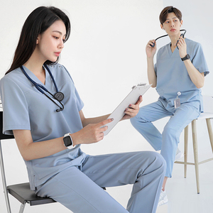 韩版男女洗手衣护士服刷手衣服口腔医院整形医生工作服分体套装