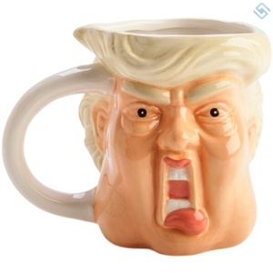 Donald Trump3D Mug搞笑创意马克杯川普家用陶瓷咖啡杯3D立体水杯