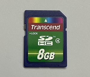 原装创见 Transcend  SD卡 8GB 高速SDHC 导航相机内存卡