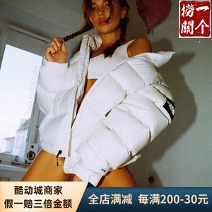 现货 The north face TNF 美版北面羽绒服1996 1992 白色夜光标