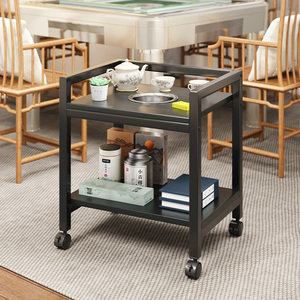 棋牌室专用麻将桌茶几茶水架移动泡茶桌现代边柜小茶车阳台小茶台