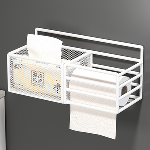 卫生间厕纸盒纸巾盒放卫生纸置物架厕所面巾纸壁挂盒洗手间抽纸盒