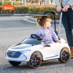 奔驰儿童电动汽车四轮驱宝宝婴幼儿充电遥控男女小孩玩具车可坐人