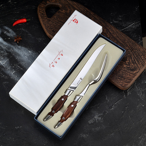 日式铁板烧专用刀叉套装不锈钢德国钢拓牌铁板刀叉西餐牛排刀叉