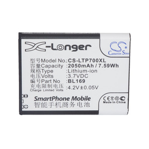 CS适用联想P70/ S560 A789手机电池厂家直供BL169