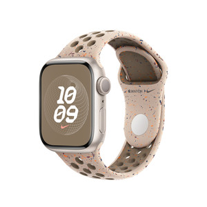 Applewatch表带nike运动硅胶耐克S7苹果原装手表iwatch蓝色洞洞款
