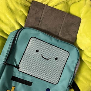 【探险时光】代理BMO游戏机双肩包立体学生书包日韩可爱笑脸