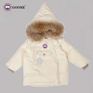 加拿大官方SIMONE GOOSE大鹅棉服女童冬季可爱保暖洋气棉衣外套潮