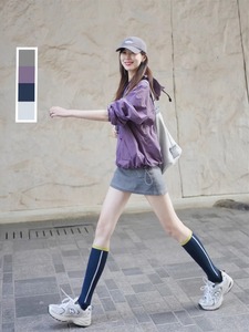 速干紫色防晒衣女款夏季2024新款薄款户外骑行防紫外线冲锋衣外套