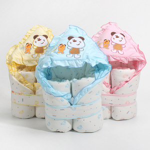 抱被新生儿秋冬婴儿包被婴幼儿用品包孩子的小被冬天新生儿包裹被