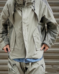 HA X AD 联名轨界勘测作业夹克多功能夏季可拆卸冲锋衣外套防晒服