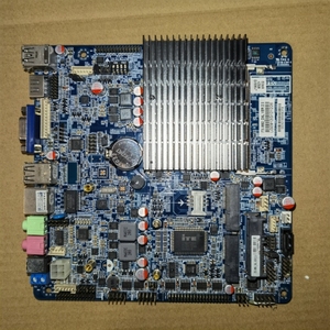 研域迷你工控机板 ITX-M50_D6L 四核J1900 一体机 收银机 6COM