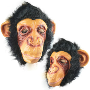 大嘴猴子面具金刚猩猩面具七龙珠孙悟空头套西游记美猴王演出道具