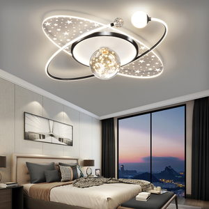卧室吸顶灯简约现代2024年新款led房间灯北欧轻奢大气主卧室灯具
