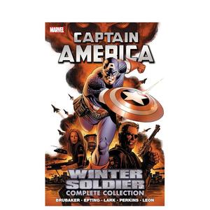 【预售】美国队长：冬日战士全集 Captain America: Winter Soldier - The Complete Collection 英文进口原版漫画书