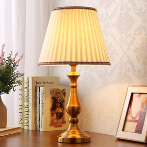 台灯床头灯美式卧室轻奢温馨浪漫简约家用客厅书房简欧装饰遥控灯