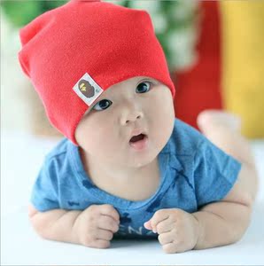 儿童帽子 宝宝套头帽 BAPE韩版 张柏芝LUCAS同款帽子 猿人头帽子