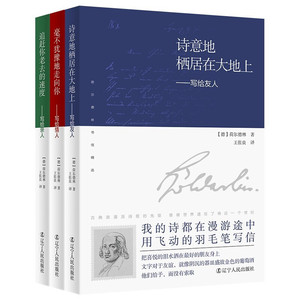 荷尔德林书信集全三册追赶你老去的速度写给亲人毫不犹豫地走向你 :写给情人诗意地栖居在大地上 写给友人荷尔德林书信集