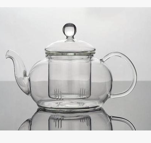 高硼硅耐热玻璃茶壶400、600、800ml透明内胆过滤花草泡茶壶加厚