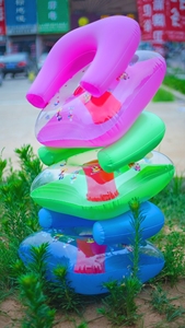 彩色便携充气凳子儿童充气小沙发玩具休闲益智玩具送充气产品
