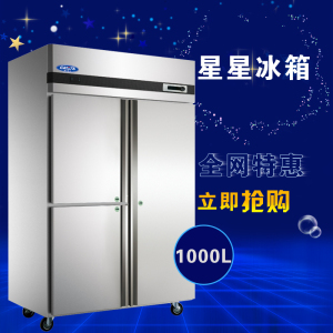 星星冰箱三门 1000L大容量商用厨房冷冻节能冰箱 Z1.0L3全国联保