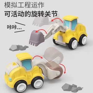 【新品直降】儿童玩具礼物工程车套装系列塑料玩具车3岁儿童挖掘