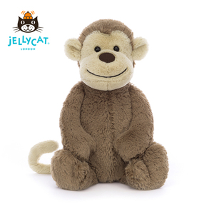英国Jellycat害羞猴子古灵精怪可爱婴儿安抚玩偶公仔包邮礼物