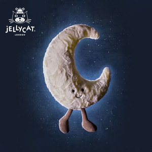 英国Jellycat趣味月亮柔软公仔可爱陪伴毛绒玩具宝宝儿童礼物包邮