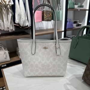 美国直邮 Coach/蔻驰女士mini city tote 迷你托特包单肩包手提包