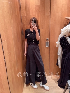 香港专柜 bab b+ab 24春夏女款包裹细节开叉高腰半身裙227