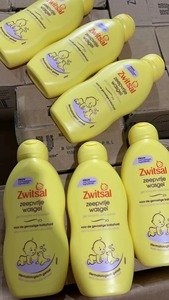 荷兰Zwitsal进口婴儿沐浴露洗发水二合一温和新生儿宝宝专用