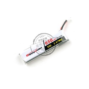 航模1S LIHV高压 3.8v 650mah 30C穿越机锂电池 Moblite7用 PH2.0