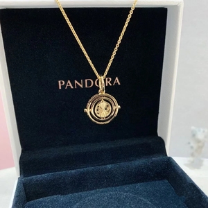 Pandora潘多拉项链 哈利波特系列时间转换器吊坠锁骨链情侣礼物