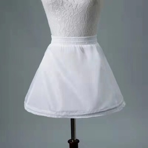 女童裙撑白色半身裙舞蹈有骨架无骨架洛丽塔礼服