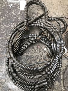 国标28穿头钢丝绳手工编织28钢丝绳