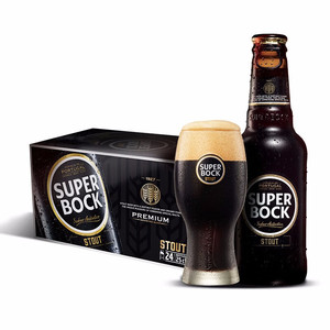 超级波克SUPERBOCK世涛黑啤进口啤酒250ml*24瓶整箱装葡萄牙原装