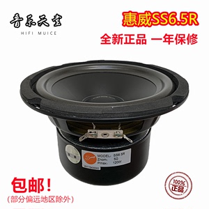 惠威SS6.5R家用音箱音响6.5寸中低音喇叭大音量家庭影院DIY音箱