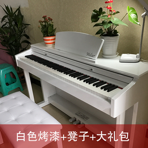 米达尔M85智能电钢琴88键重锤 专业成人数码进口音源琴儿童