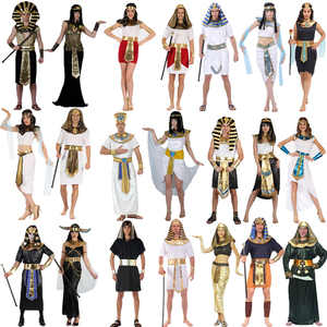 万圣节cosplay服装 成人男女埃及法老王衣服 尼罗河艳后公主服饰