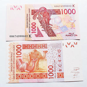 外国钱币全新UNC西非1000法郎纸币2003年塞内加尔K冠收藏非洲纸钞