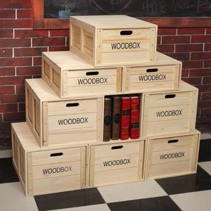 收纳实木质自由组合大号收纳箱整理箱简约抽屉式可坐杂物储蓄斗柜