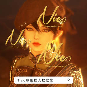 Nico原创-女法师 黑色沙漠PC端捏脸捏人数据 高冷女巫Witch 耶达