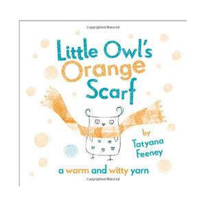 小猫头鹰的橙色围巾 英文原版 Little Owl's Orange Scarf 猫头鹰的桔黄色围巾 纯全英文版正版原著进口原版英语书籍
