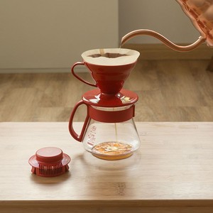 【旗舰店】HARIO进口手冲咖啡壶V60滴漏式滤杯玻璃咖啡壶套装VDSP