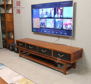 阅梨木家具电视柜高款2米红木大户型超长客厅整装新中式家具