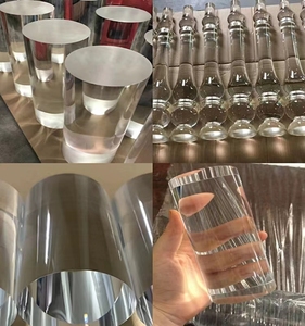 亚克力棒实心透明有机玻璃棒水晶气泡棒彩色棒加工定制导光圆柱形