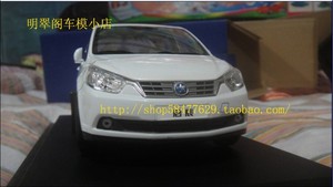 118新款14岁14岁以上中国大陆 日产 启辰 D50白色  原厂汽车模型