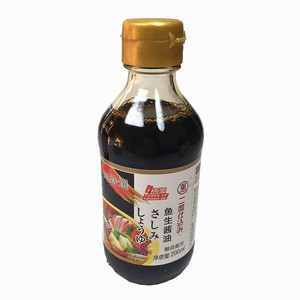 鱼生寿司本味鲜酿造酱油200ml刺身生鱼片蘸酱海鲜豆捞酱油生抽瓶