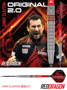 RedDragon 红龙飞镖Jony Clayton原始90钨专业比赛软硬式飞镖新品