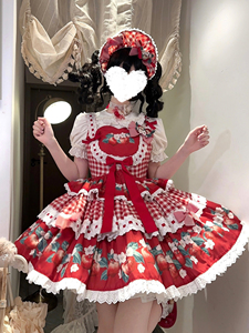 JSK定金】原创设计（丰收季节）jsk吊带小高腰款Lolita甜美公主裙